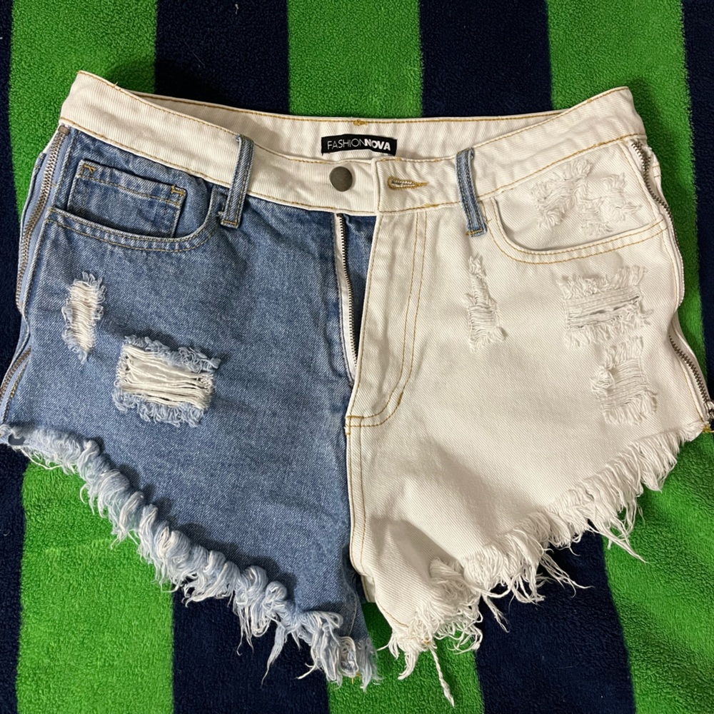 Womens high waisted shorts size 5